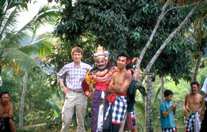 Chuck with the evil King Rahwana